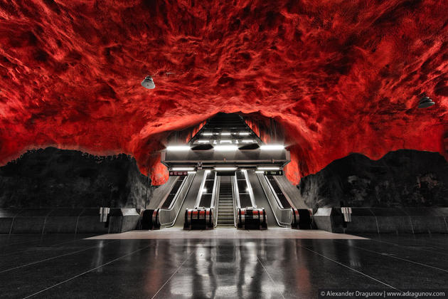Stockholm Subway - Art